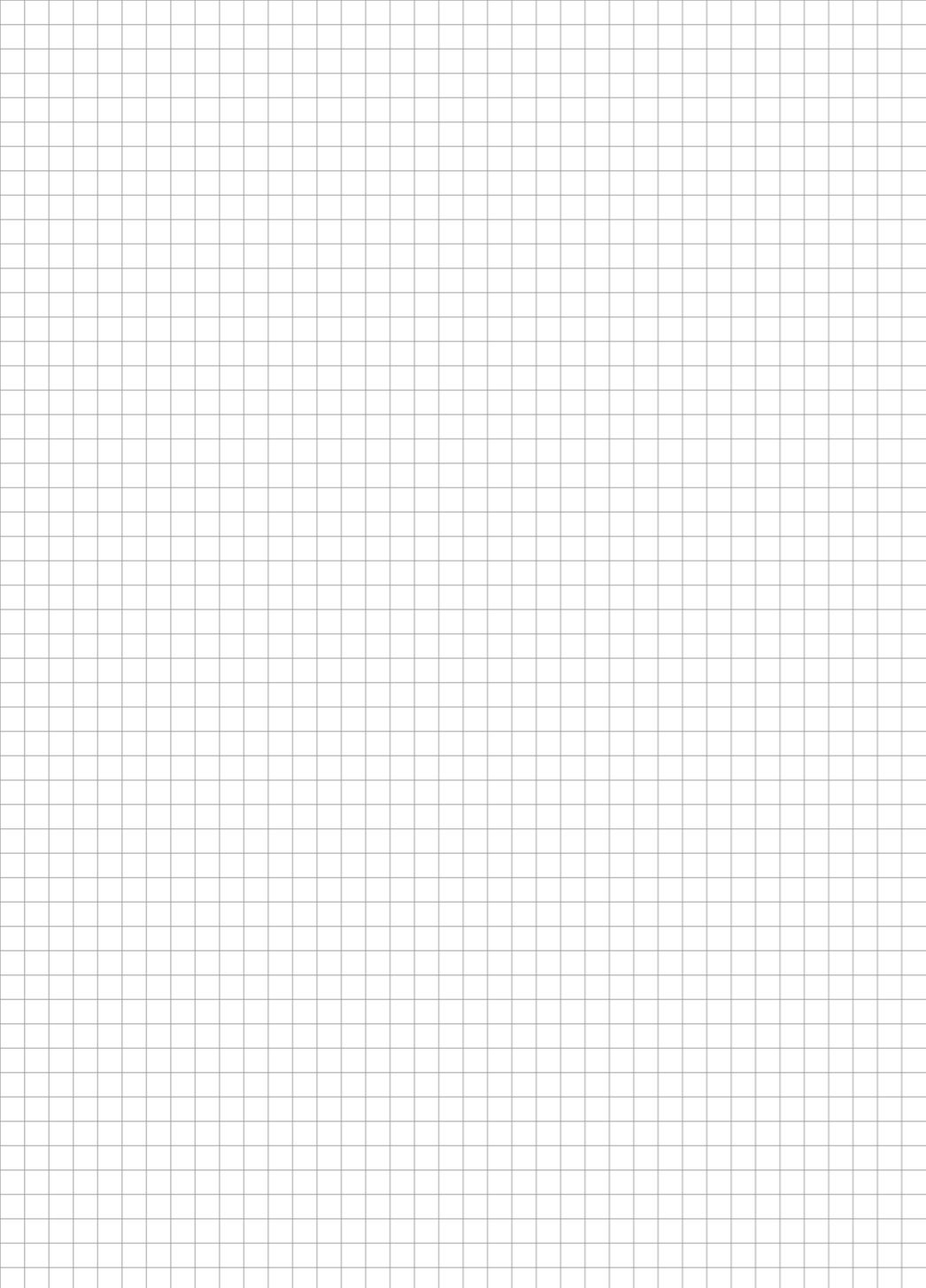 A4 Graph Paper - A4 (2480×3508) free template