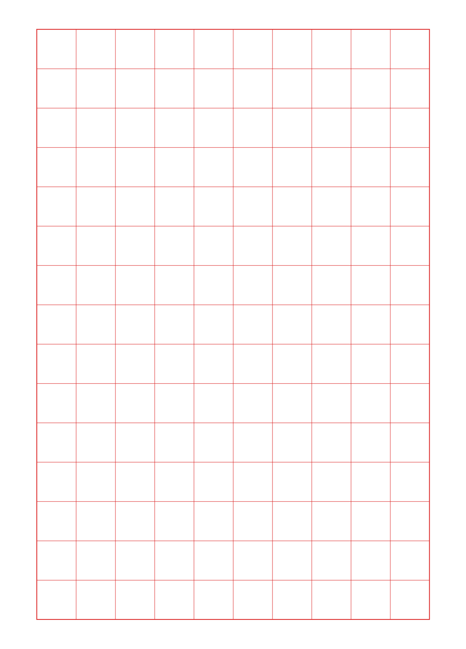 A4 Grid - A4 (2480×3508) free template