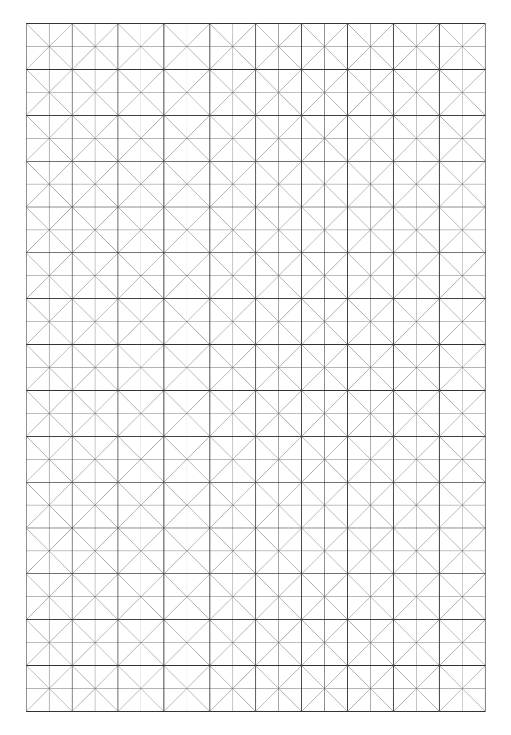 A4 Mi Grid - A4 (2480×3508) free template